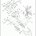 XL1200N 1CZ3 NIGHTSTER (2011) FENDERS, REAR - 883N / 1200N / X (ALL EXCEPT CANAD...