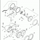 FXDC 1GV4 DYNA SUPER GLIDE CUSTOM (2011) Фара