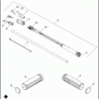 FLSTSE2 1PY9 CVO SOFTAIL CONVERTIBLE (2011) Дроссельное управление