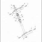 XL1200CP 1LH3 SPORTSTER 1200 CUSTOM (H-D1) (2011) FORK BRACKETS, FRONT - 883L / N / R, 1200C / CP / ...