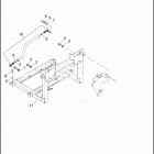 FLHTCUTG 1MAM TRI GLIDE ULTRA CLASSIC (2011) FRAME, REAR