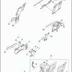 FXDC 1GV4 DYNA SUPER GLIDE CUSTOM (2011) LICENSE PLATE BRACKETS
