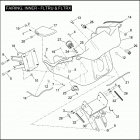 FLTRX 103 1KHM ROAD GLIDE CUSTOM (2011) FAIRING, INNER - FLTRU & FLTRX