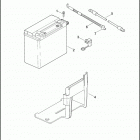 FLSTSE2 1PY9 CVO SOFTAIL CONVERTIBLE (2011) Аккумулятор