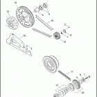 FLHTCUSE5 BLK 1PR8_BLK CVO ULTRA CLASSIC BLACK (2010) BELTS, CHAINS & SPROCKETS