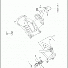 VRSCF 1HPH V-ROD MUSCLE (2011) TURN SIGNAL MODULE & IGNITION SWITCH