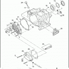 FLHTCUSE6 1PR8 CVO ULTRA CLASSIC (2011) TRANSMISSION BEARINGS & COVERS