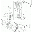 VRSCF 1HPH V-ROD MUSCLE (2011) FUEL TANK & FUEL MODULE