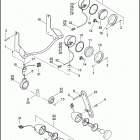 FLHR 96 FB4 ROAD KING (2011) PASSING LAMPS & TURN SIGNALS, FRONT