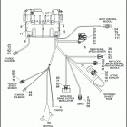 FLSTSE2 1PY9 CVO SOFTAIL CONVERTIBLE (2011) WIRING HARNESS, MAIN (2 OF 3)