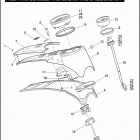 FXDFSE2 1PX8 CVO FAT BOB (2010) FUEL TANK CONSOLE, TACHOMETER AND SPEEDOMETER