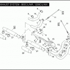 XL1200N 1CZ3 NIGHTSTER (2010) EXHAUST SYSTEM - 883C / L / N / R, 1200C / L / N /...