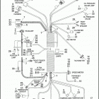 FLHTC 1FF4 ELECTRA GLIDE CLASSIC (2010) WIRING HARNESS - INTERCONNECT - FLHT, FLHTC, FLHTC...