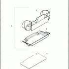 FLHTCUTG 1MAM TRI GLIDE ULTRA CLASSIC (2010) TRUNK LINER