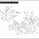 XR1200X 1LD6 XR1200X (2010) EXHAUST SYSTEM - XR1200 / X