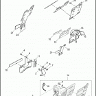 FXDC 1GV4 DYNA SUPER GLIDE CUSTOM (2010) LICENSE PLATE BRACKETS