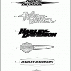 FXDC 1GV4 DYNA SUPER GLIDE CUSTOM (2010) FUEL TANK TRIM