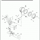 FLHTCUTG 1MAM TRI GLIDE ULTRA CLASSIC (2010) PASSING LAMPS & FRONT TURN SIGNALS - FLHTCUTG