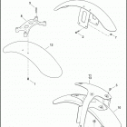 XR1200X 1LD6 XR1200X (2010) Переднее крыло