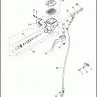 FLSTSE 1PY9 CVO SOFTAIL CONVERTIBLE (2010) FRONT BRAKE CONTROL