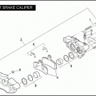 FXDC 1GV4 DYNA SUPER GLIDE CUSTOM (2010) Передний суппорт
