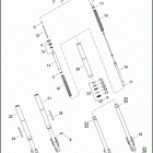 XR1200 1LA6 XR1200 (2010) FRONT FORK - XR1200