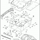 FLHTCUSE5 BLK PR-BLK CVO ULTRA CLASSIC BLACK (2010) TOUR-PAK (BOTTOM)