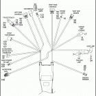 FLHP 1FHM ROAD KING POLICE (2010) MAIN WIRING HARNESS - NON-ABS BRAKES - FLHP & FLHP...
