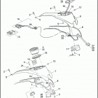 FXDB 1GX4 DYNA STREET BOB (2010) INSTRUMENTS - FXDB & FXDWG
