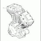 FXDWG 1GP4 DYNA WIDE GLIDE (2007) ENGINE ASSEMBLY - TWIN CAM 96 ™