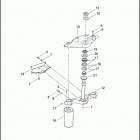 FLHTCUSE4 1PR8 CVO ULTRA CLASSIC (2009) FRONT FORK - BRACKETS