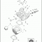 XL1200N 1CZ3 NIGHTSTER (2010) CYLINDER, HEAD, & VALVES - 883C / L / N / R, 1200C...
