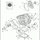 VRSCF 1HPH V-ROD MUSCLE (2009) COVERS, OIL PAN / FILTER / PICKUP