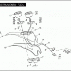 FXDL 1GN4 DYNA LOW RIDER (2010) INSTRUMENTS - FXDL