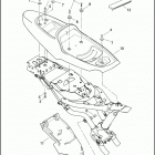 XR1200X 1LD6 XR1200X (2010) REAR FENDER - XR1200 / X