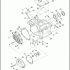 FLSTSE 1PY9 CVO SOFTAIL CONVERTIBLE (2010) TRANSMISSION HOUSING