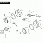 FLHTCUTG 1MAM TRI GLIDE ULTRA CLASSIC (2010) Приборы