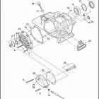 FLHTCUSE5 BLK PR-BLK CVO ULTRA CLASSIC BLACK (2010) TRANSMISSION BEARINGS & COVERS