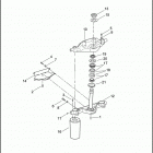 FLHTCUSE5 BLK PR-BLK CVO ULTRA CLASSIC BLACK (2010) FRONT FORK - BRACKETS