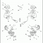 FLHTCUSE5 BLK 1PR8_BLK CVO ULTRA CLASSIC BLACK (2010) HANDLEBAR SWITCHES