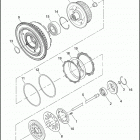 FXDFSE2 1PX8 CVO FAT BOB (2010) Сцепление