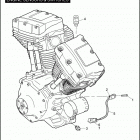 FXDWG 1GP4 DYNA WIDE GLIDE (2007) ENGINE SENSORS & SWITCHES
