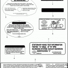 VRSCF 1HPH V-ROD MUSCLE (2010) Лейбл предостережения