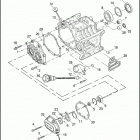 FXDC 1GV4 DYNA SUPER GLIDE CUSTOM (2010) TRANSMISSION BEARINGS & SIDE COVERS