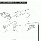 FLHTCUSE5 BLK PR-BLK CVO ULTRA CLASSIC BLACK (2010) EVAPORATIVE EMISSIONS COMPONENTS