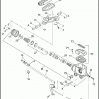 FLHTCUSE4 1PR8 CVO ULTRA CLASSIC (2009) Тормозной цилиндр задний