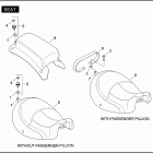 FXDFSE2 1PX8 CVO FAT BOB (2010) Сиденье