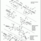 FXDC 1GV4 DYNA SUPER GLIDE CUSTOM (2010) Подножки