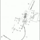 FLSTSE 1PY9 CVO SOFTAIL CONVERTIBLE (2010) Привод управления сцеплением