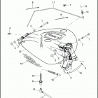 FXDFSE2 1PX8 CVO FAT BOB (2010) Топливный бак